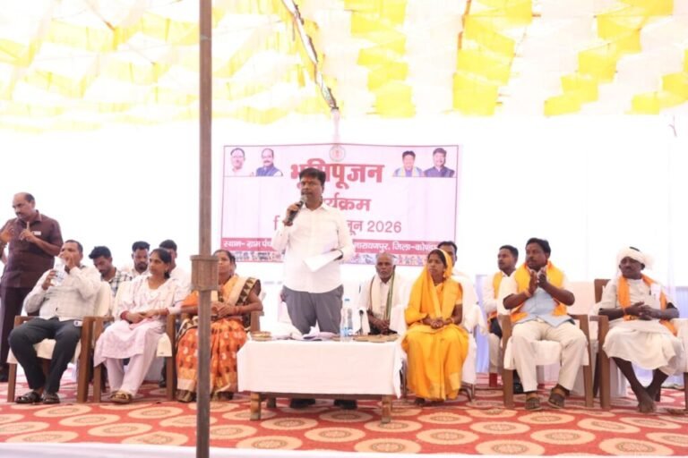 बस्तर क्षेत्र का सर्वांगीण विकास सरकार की सर्वाेच्च प्राथमिकता: वन मंत्री श्री केदार कश्यप