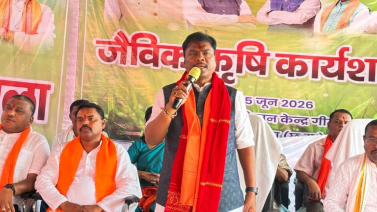 जैविक खेती से बढ़ेगी किसानों की आय, पर्यावरण संरक्षण को मिलेगा बल: वन मंत्री केदार कश्यप