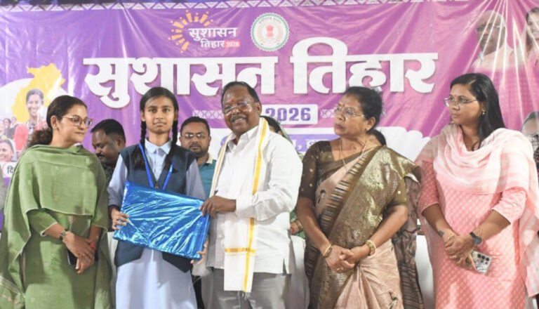 सुशासन तिहार : सुशासन के संकल्प से साकार हो रहे आमजनों के सपनें: मंत्री नेताम