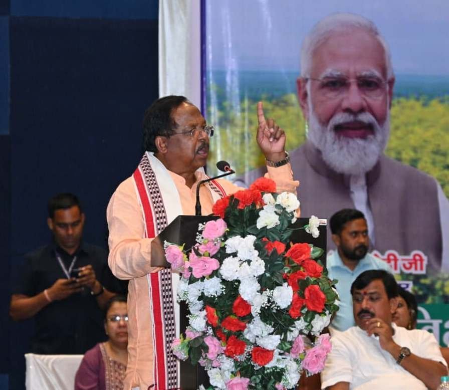 भावी पीढ़ी के बेहतर स्वास्थ्य के लिए अपनाना होगा जैविक खेती: कृषि मंत्री नेताम