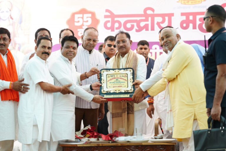 समृद्ध, संगठित और शिक्षित समाज ही सशक्त राष्ट्र की आधारशिला : मुख्यमंत्री साय