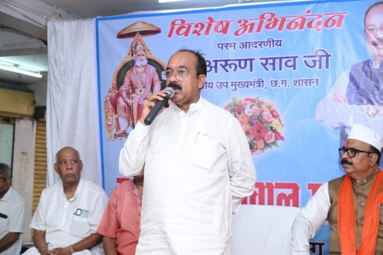 उप मुख्यमंत्री अरुण साव ने सर्वसुविधायुक्त वेंटिलेटर एंबुलेंस का किया लोकार्पण, सर्व समाज के जरूरतमंदों को मिलेगा बड़ा लाभ