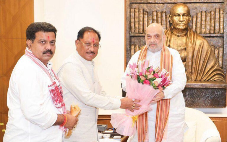 छत्तीसगढ़ में अखिल भारतीय आयुर्वेद संस्थान के स्थापना का प्रस्ताव, अमित शाह से मिले मुख्यमंत्री साय