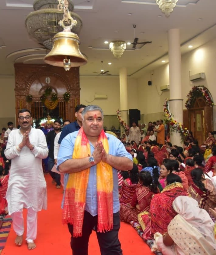 माँ बनभौरी धाम में नतमस्तक हुए पर्यटन एवं संस्कृति मंत्री राजेश अग्रवाल, प्रदेश की सुख-समृद्धि और खुशहाली की कामना की