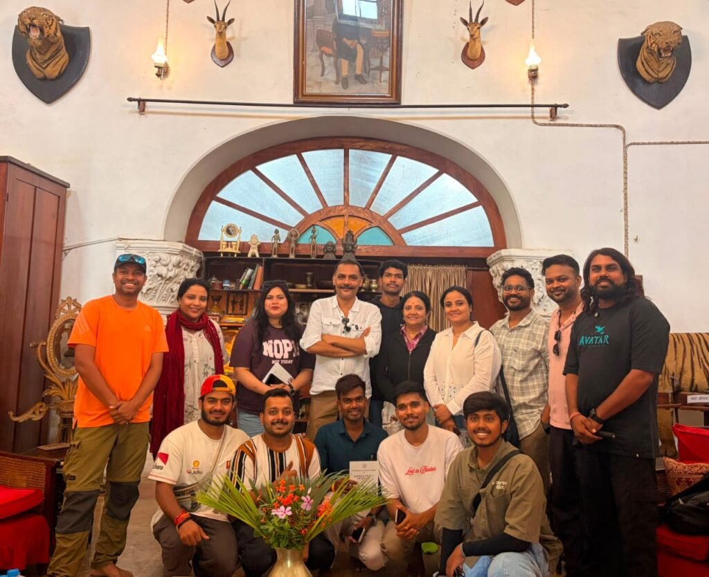कांकेर पैलेस में हेरिटेज टूरिज्म को मिली नई दिशा, युवराज जयप्रताप से छत्तीसगढ़ टूरिज्म बोर्ड की टीम और इंफ्लुएंसर्स की सार्थक चर्चा