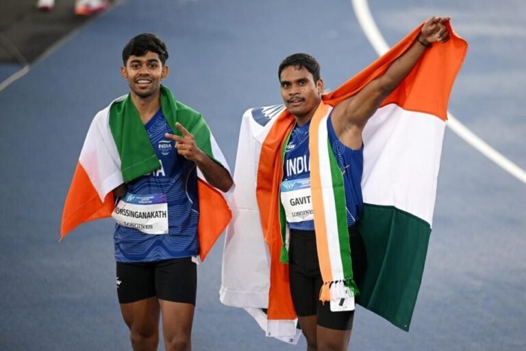 वित्त मंत्री ओपी चौधरी ने राष्ट्रमंडल खेल 2026 में पदक विजेता दिलीप महादु गावित एवं मोहम्मद बासिल को दी बधाई