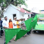 वित्त मंत्री ओपी चौधरी ने निःशुल्क पौधा वितरण वैन को दिखाई हरी झंडी