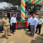 जेल निरीक्षण के दौरान चबूतरे का उद्घाटन, बंदियों को प्रशिक्षण प्रमाणपत्र