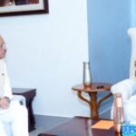 मुख्यमंत्री विष्णुदेव साय ने भाजपा के राष्ट्रीय अध्यक्ष नितिन नबीन से की सौजन्य भेंट