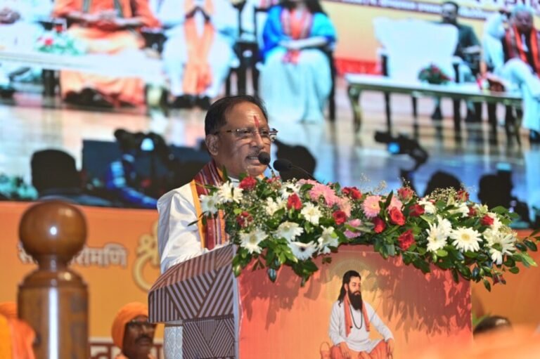 संत रविदास का जीवन, त्याग और विचार समाज को जोड़ने का कार्य करते हैं : मुख्यमंत्री साय