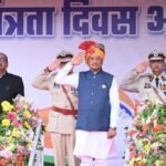 स्वतंत्रता दिवस समारोह: मुख्यमंत्री श्री साय ने पुलिस परेड ग्राउंड पर किया ध्वजारोहण, परेड की ली सलामी