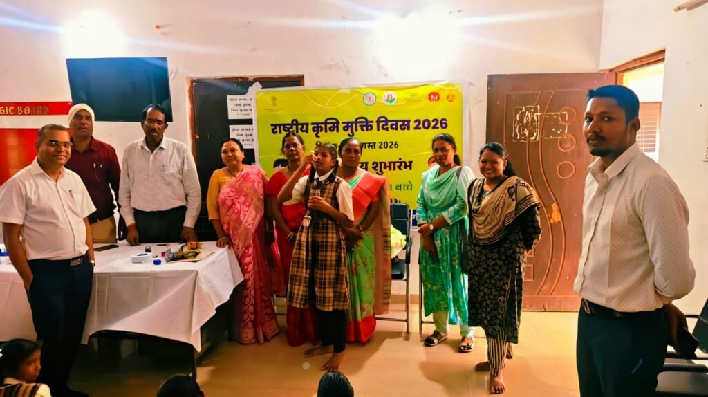 राष्ट्रीय कृमि मुक्ति दिवस पर सुकमा में स्वास्थ्य अभियान तेज