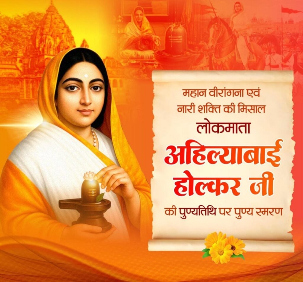 लोकमाता अहिल्याबाई होल्कर की पुण्यतिथि पर वित्त मंत्री ओपी चौधरी ने किया पुण्य स्मरण