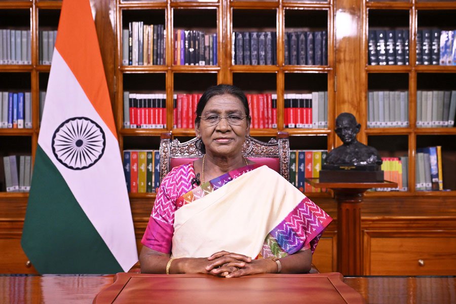 भारत की राष्ट्रपति श्रीमती द्रौपदी मुर्मु का 80वें स्वतन्त्रता दिवस की पूर्व संध्या पर राष्ट्र के नाम संदेश