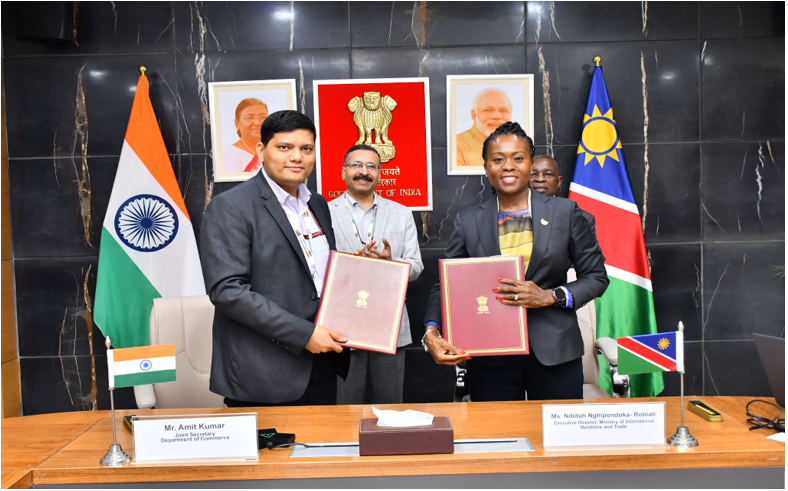 भारत-नामीबिया संयुक्त व्यापार समिति का चौथा सत्र नई दिल्ली में आयोजित हुआ