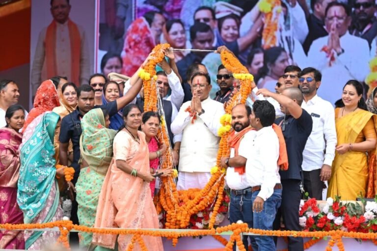 बहनों की आत्मनिर्भरता और चेहरे की मुस्कान ही हमारी सबसे बड़ी खुशी – मुख्यमंत्री विष्णुदेव साय