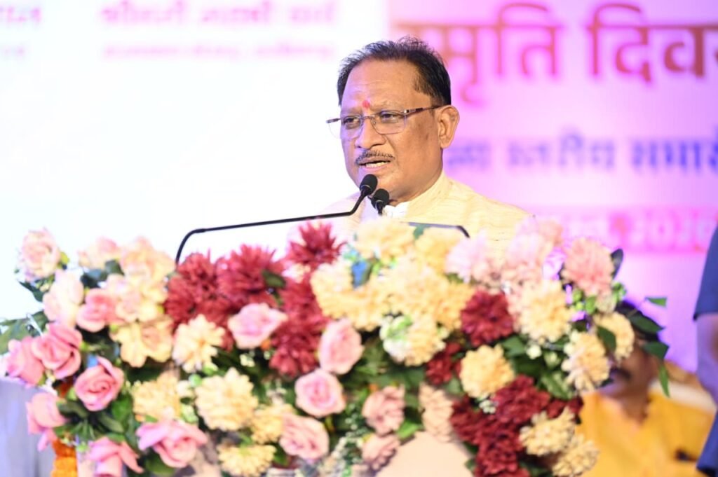 विभाजन की पीड़ा से सीख लेकर देश की एकता और अखंडता को अक्षुण्ण रखना हम सभी का दायित्व : मुख्यमंत्री साय