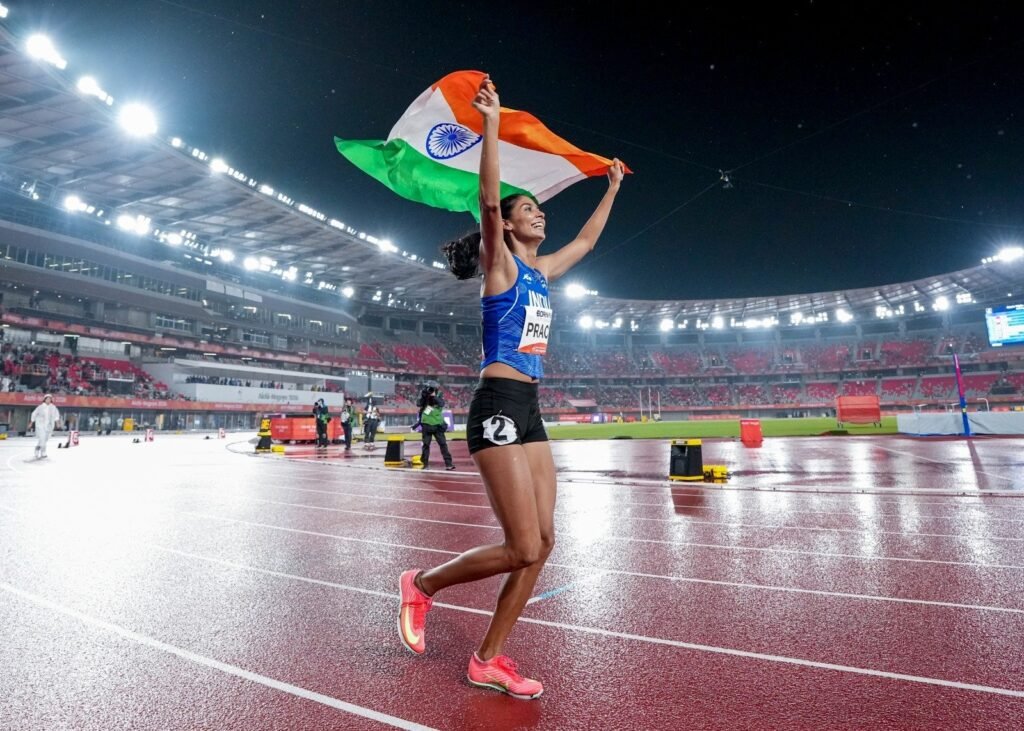प्रधानमंत्री ने एशियाई खेलों में महिलाओं की 400 मीटर दौड़ में कांस्य पदक जीतने पर प्राची चौधरी को बधाई दी
