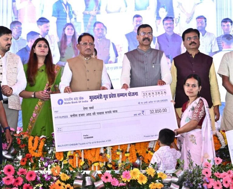 विकसित छत्तीसगढ़ के निर्माण में अब कोई बाधा नहीं, विकास की गति होगी और तेज : मुख्यमंत्री विष्णु देव साय