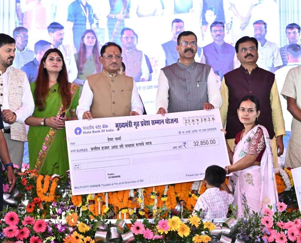 विकसित छत्तीसगढ़ के निर्माण में अब कोई बाधा नहीं, विकास की गति होगी और तेज : मुख्यमंत्री विष्णु देव साय