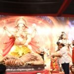 तेलीबांधा में गणेश उत्सव की भक्ति में सराबोर हुआ माहौल, विधायक पुरन्दर मिश्रा ने की भगवान श्री गणेश की पूजा-अर्चना