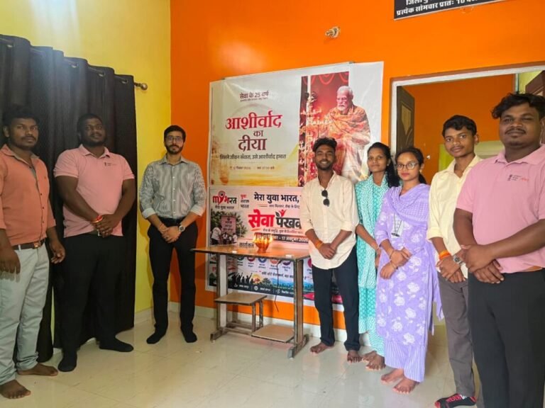 ‘आशीर्वाद का दीया’ के साथ जशपुर में शुरू हुआ सेवा पखवाड़ा