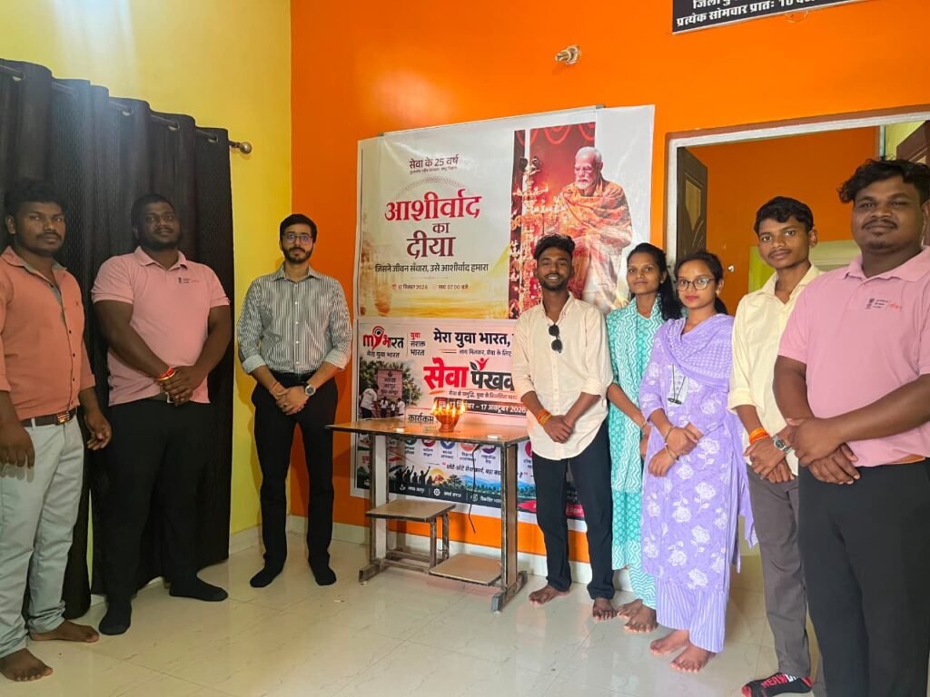‘आशीर्वाद का दीया’ के साथ जशपुर में शुरू हुआ सेवा पखवाड़ा