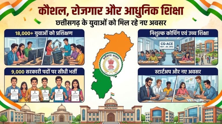 कौशल, रोजगार, स्टार्टअप और आधुनिक शिक्षा पर सरकार का जोर, 18 हजार से अधिक युवाओं को मिला प्रशिक्षण