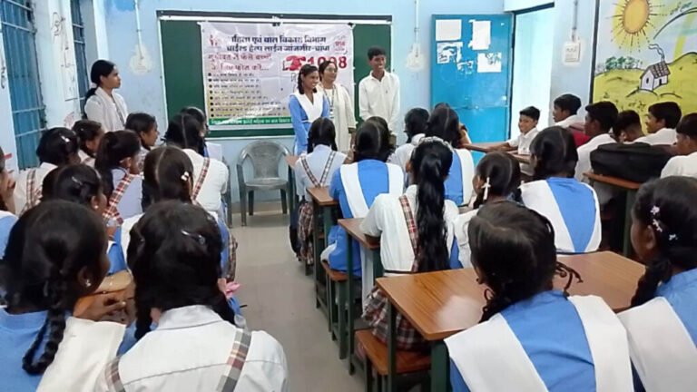बाल विवाह रोकथाम को लेकर जागरूकता अभियान, विद्यार्थियों ने लिया बाल विवाह के खिलाफ संकल्प
