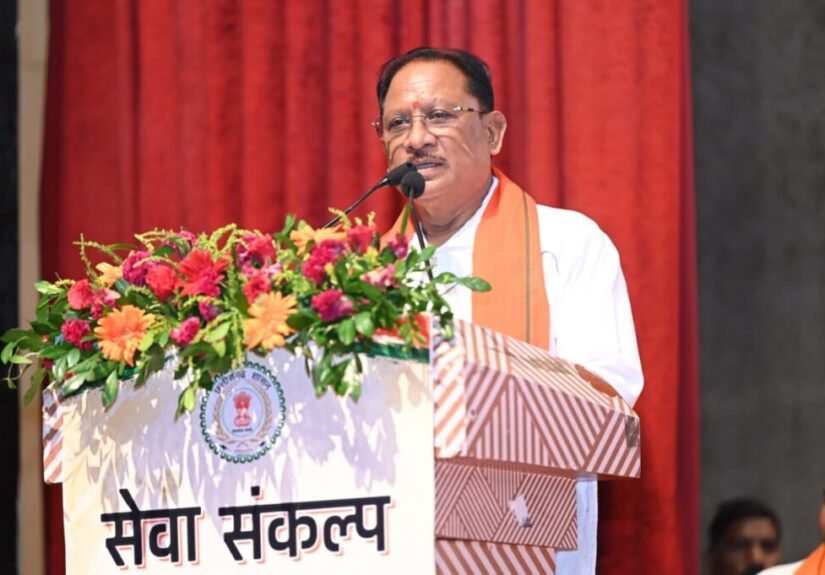 प्रधानमंत्री मोदी के नेतृत्व में सशक्त और विकसित भारत का हो रहा निर्माण : मुख्यमंत्री साय