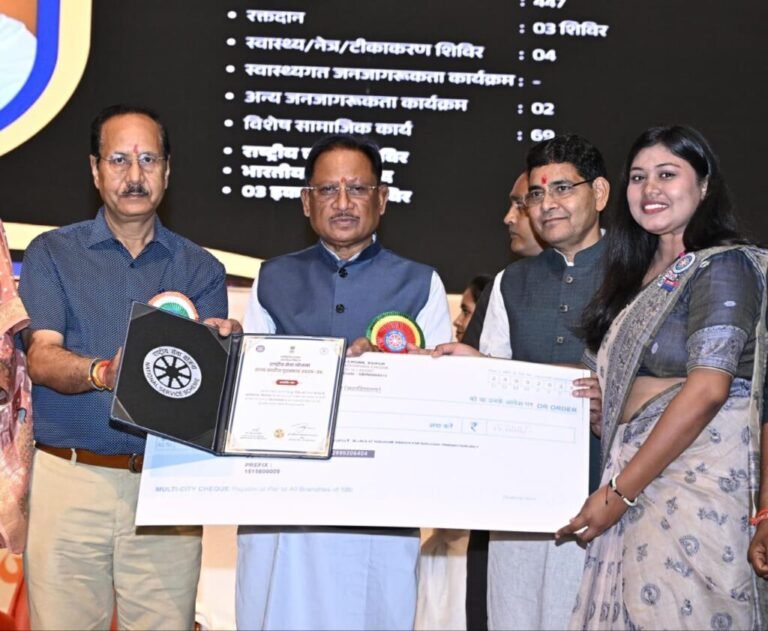 युवा शक्ति विकसित भारत और विकसित छत्तीसगढ़ के निर्माण की सबसे बड़ी ताकत : मुख्यमंत्री साय