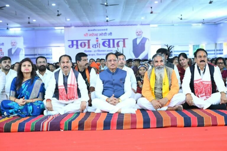 नक्सलवाद से प्रभावित रहे क्षेत्रों में शांति के साथ खुल रहे विकास और समृद्धि के नए द्वार: मुख्यमंत्री साय