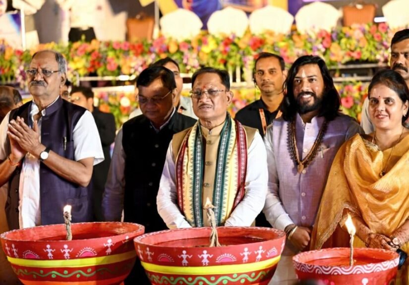 श्रमवीरों के परिश्रम और पसीने से हो रहा समृद्ध छत्तीसगढ़ का निर्माण: मुख्यमंत्री साय