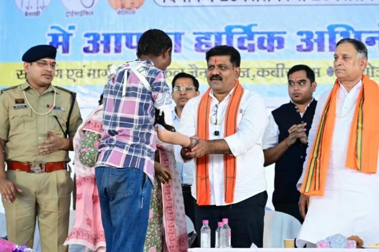 दिव्यांगजनों को आत्मनिर्भर बनाना ही सेवा का उद्देश्य है– उप मुख्यमंत्री विजय शर्मा