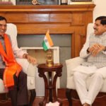 मुख्यमंत्री डॉ. यादव ने केंद्रीय श्रम एवं रोज़गार तथा युवा कार्य खेल मंत्री मांडविया से की सौजन्य भेंट