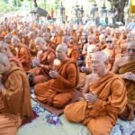 बोधिवृक्ष की छांव में विश्व शांति की प्रार्थना, जुटे एक हजार से अधिक बौद्ध अनुयायी