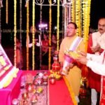 राज्यपाल पटेल लोक भवन गरबा महोत्सव में हुए शामिल