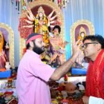 महानवमी पर वित्त मंत्री ओ.पी. चौधरी ने रायगढ़ के विभिन्न दुर्गा पूजा पंडालों में की माँ दुर्गा की पूजा-अर्चना
