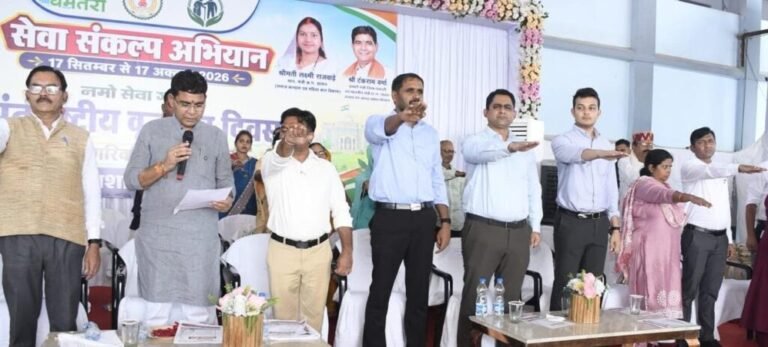 नशामुक्त छत्तीसगढ़ से ही संभव होगा ‘विकसित भारत 2047’ का सपना: मंत्री टंक राम वर्मा