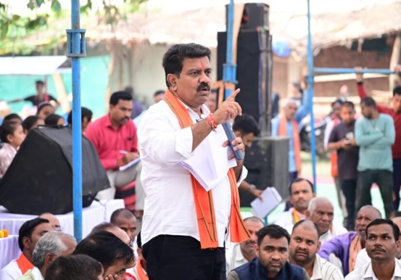 उप मुख्यमंत्री विजय शर्मा ने तीन गांवों में 1.55 करोड़ रुपए के गौरव पथ निर्माण का किया भूमिपूजन