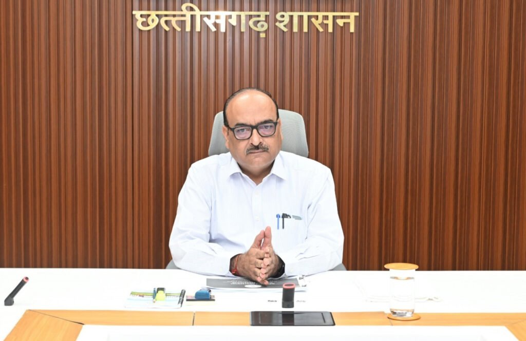 मुख्य सचिवों के राष्ट्रीय सम्मेलन की तैयारियों को लेकर छत्तीसगढ़ में उच्च स्तरीय बैठक संपन्न